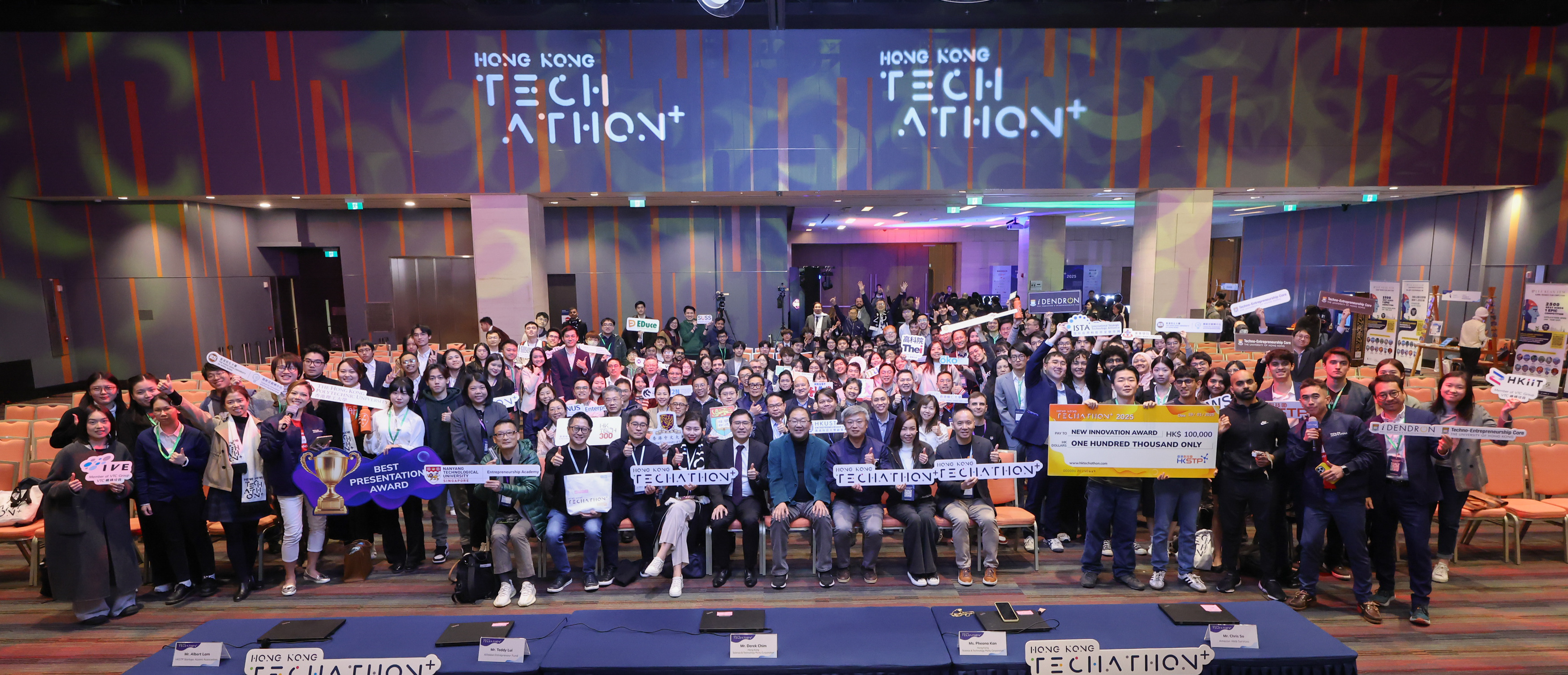 Co-organised by HKSTP and local higher education institutions, the Hong Kong Techathon+ 2025, an annual intercollegiate I&T event, reached a new record in participation this year, attracting over 1,800 local and international talents in I&T, forming over 380 teams.